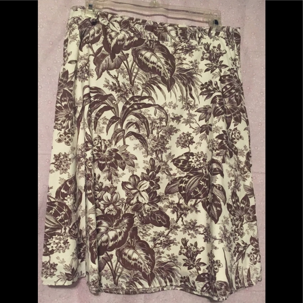 Tommy Hilfiger Tropical / Floral Skirt, Size: 4